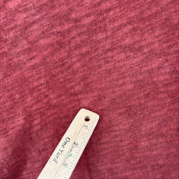 Peruvian Connection Long Sleeve Tee Shirt  Burnt orange/red size Medium - Picture 3 of 10